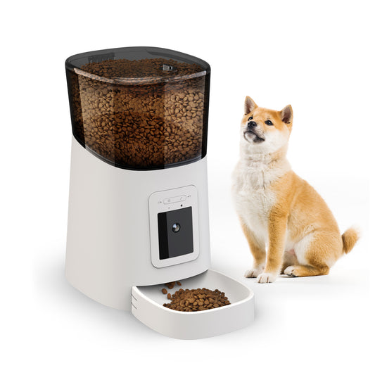Smart Automatic Pet Feeder with Camera  APP Control & Timer Food Dispenser