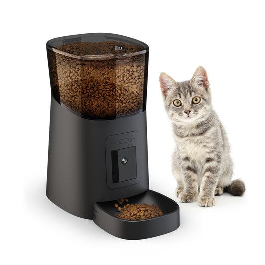 Smart Automatic Pet Feeder with Camera  APP Control & Timer Food Dispenser